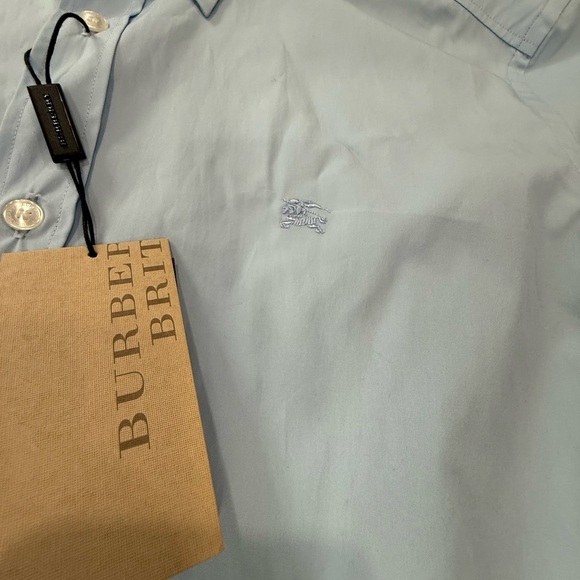 BURBERRY BRIT Men's Blue Shirt - Picture 7 of 14